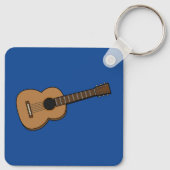 Guitar Cartoon Sleutelhanger (Achterkant)
