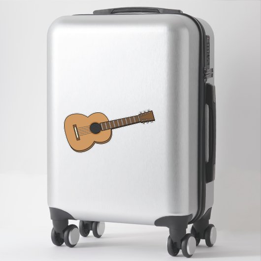 Guitar Cartoon Sticker (Koffer)