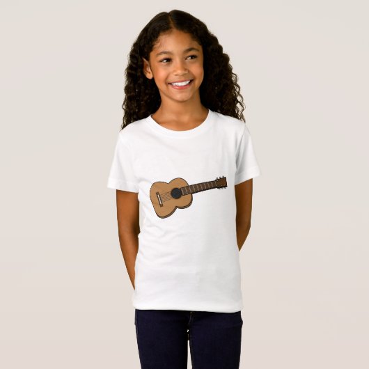 Guitar Cartoon T-shirt (Voorkant volledig)