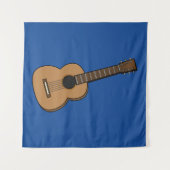 Guitar Cartoon Wandkleed (Voorkant)