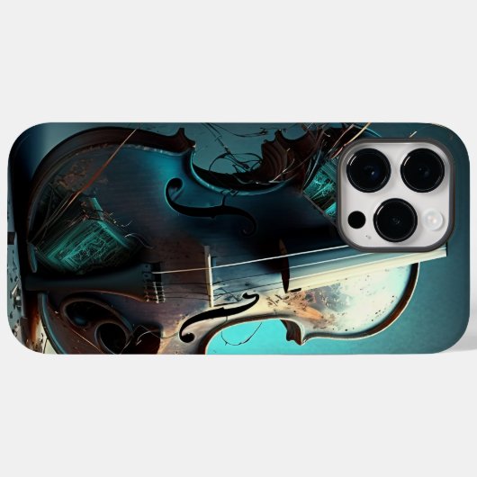Guitar Case-Mate iPhone Case (Achterkant (horizontaal))