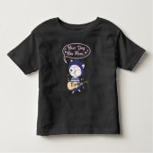 Guitar Cat Ukulele Player Kitten Dog heeft vluchte Kinder Shirts (Voorkant)