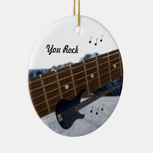 Guitar Ceramic Ornament (Rechts)