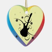 Guitar Ceramic Ornament (Rechts)