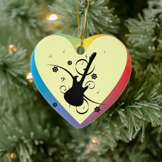 Guitar Ceramic Ornament (Boom)