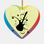 Guitar Ceramic Ornament (Voorkant)