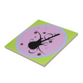 Guitar Ceramic Tegel Tegeltje (Zijkant)