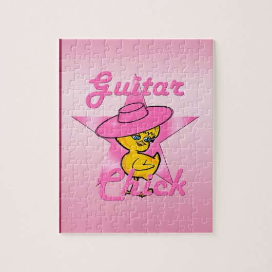 Guitar Chick #8 Legpuzzel (Verticaal)