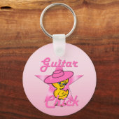 Guitar Chick #8 Sleutelhanger (Voorkant)
