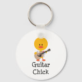 Guitar Chick Sleutelhanger (Voorkant)