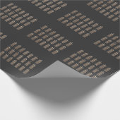 Guitar Chord Chart neemt nota van Funny Music Teac Cadeaupapier (Hoek)