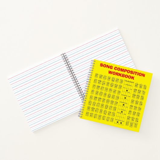 Guitar Chord Chart Notitieboek (Binnen)