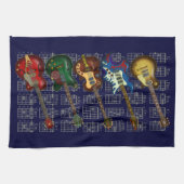 Guitar & chord theedoek (Horizontaal)