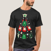 Guitar Christmas T Shirt  (Voorkant)