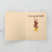 Guitar Circle Vaderdag Kaart (Binnen)