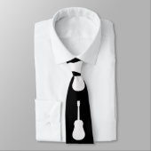 Guitar Classic silhouet Stropdas (Gebonden)