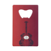 Guitar Cove Creditkaart Flessenopener (Voorkant)