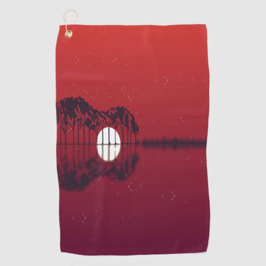 Guitar Cove Golfhanddoek (Voorkant)