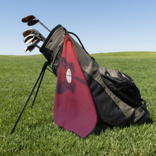 Guitar Cove Golfhanddoek (Groen)