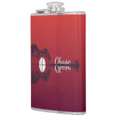 Guitar Cove Naam op Guitar Neck Heupfles (Links)