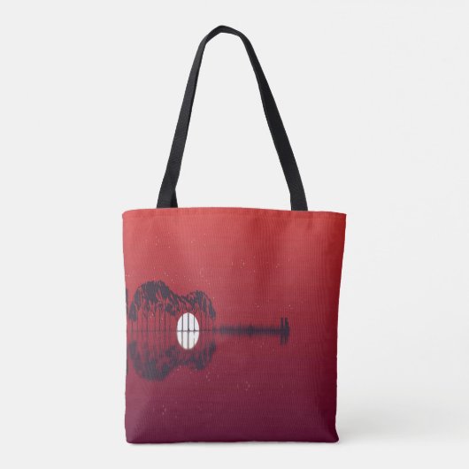 Guitar Cove Tote Bag (Achterkant)