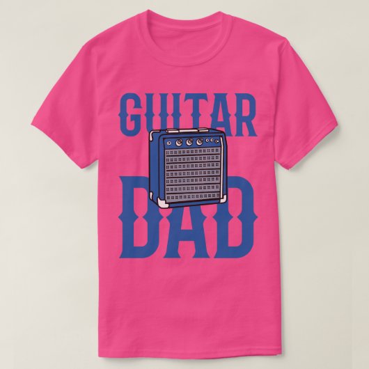 Guitar Dad Amplifier T-shirt (Design voorkant)