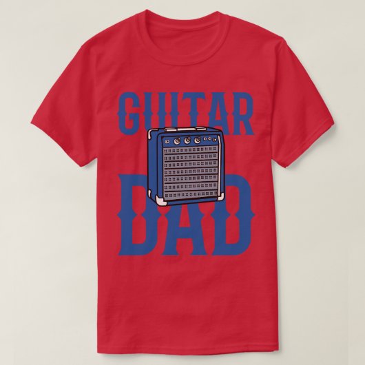 Guitar Dad Amplifier T-shirt (Design voorkant)