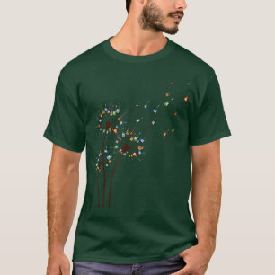 Guitar Dandelion houdt van muziek gitarist Dandeli T-shirt