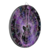 Guitar Dart Board Paars - Magic Sound Dartbord (Voorkant Links)