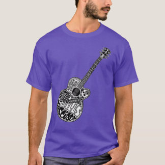 Guitar Deze machine doodt fascisten T-shirt