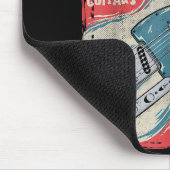 Guitar dingen die ik doe in mijn vrije tijd, grapp muismat (Hoek)