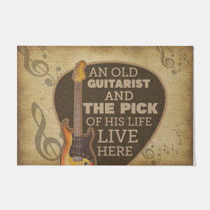 Guitar Doormat, muziekoplade Doormat Deurmat