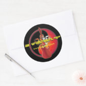 Guitar Dragon Dojo Sticker (Envelop)