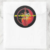 Guitar Dragon Dojo Sticker (Tas)