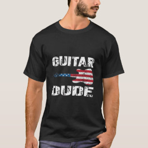 Guitar Dude T-shirt voor dames en heren