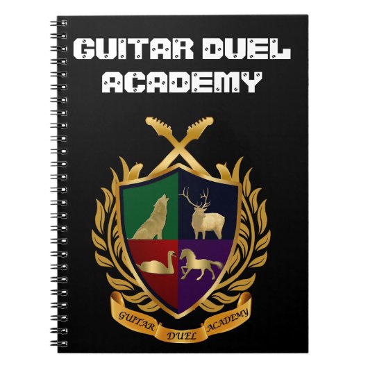 Guitar Duel Academy Notitieboek (Voorkant)