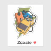 Guitar Effects Pedals Sticker (Vel)