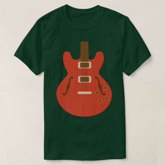 Guitar EGuitar Guitarist Player Music School Teach T-shirt (Design voorkant)