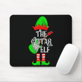 Guitar Elf Christmas Pajamas Matching Family Elf S Muismat (Met muis)