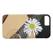 Guitar en Daisy Case-Mate iPhone Case (Achterkant (Horizontaal))