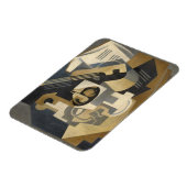 Guitar en Fruit Bowl op tafel, 1918 Magneet (Linkerzijde)