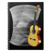 Guitar en muziekblad notitieboek (Voorkant)