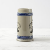 Guitar en Muzieknoten Bierpul (Center)