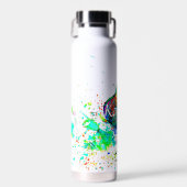 Guitar en snoeren op maat waterfles (Voorkant)