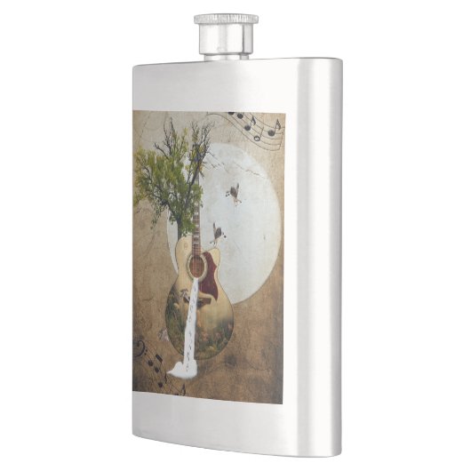 Guitar Fantasy Decorated Flacon (Links)