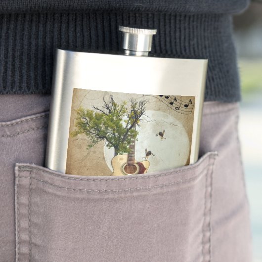 Guitar Fantasy Decorated Flacon (Voorbeeld)