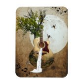 Guitar Fantasy Decorated Magneet (Verticaal)