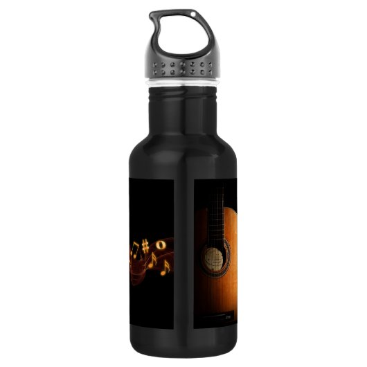 Guitar-fles Waterfles (Achterkant)