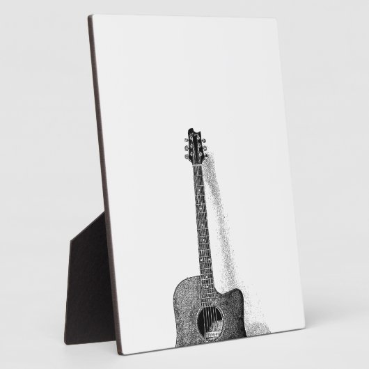 Guitar Fotoplaat (Zijkant)