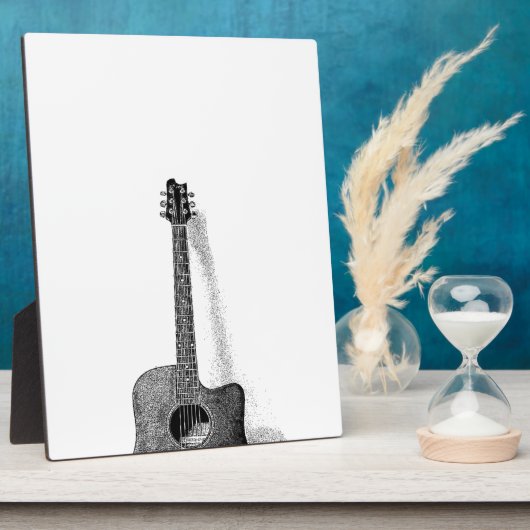 Guitar Fotoplaat (Zijkant)